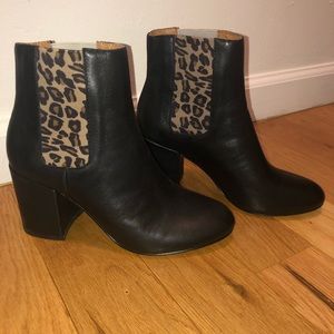 Cheetah booties